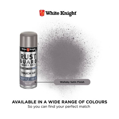 White Knight Rust Guard Spray Paint - 300g - Wallaby