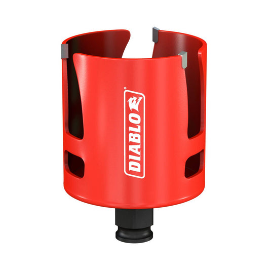 Diablo Demo Demon Carbide Teeth Rough in Hole Saw - 2-3/4" - 60mm