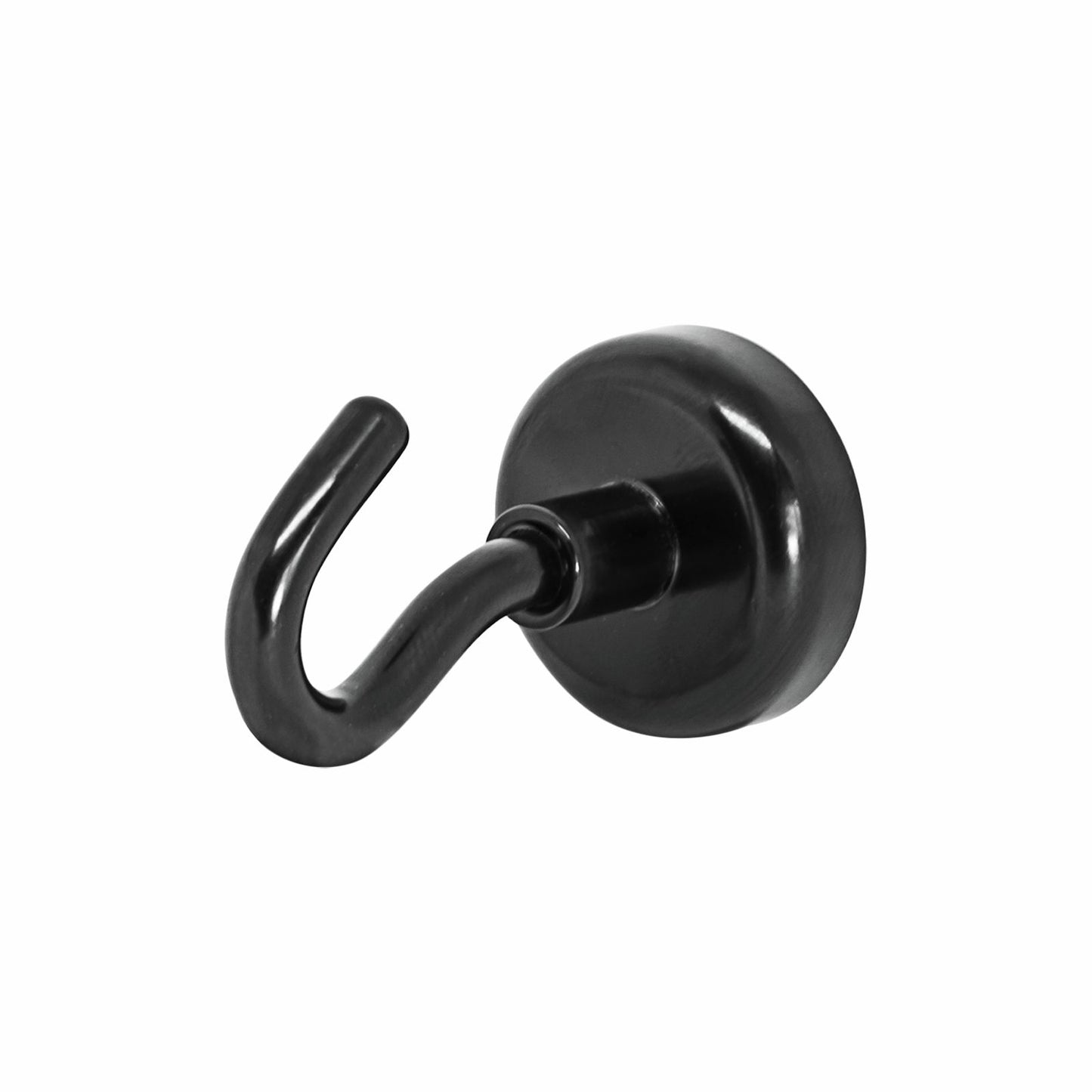 Pinnacle Magnetic Hook - 25mm - 6 Pack - Black