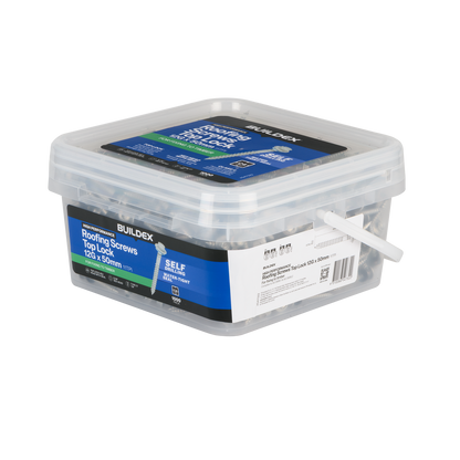 Buildex Roofing Screws - 12g x 50mm - Class 4 - 1000 Pack