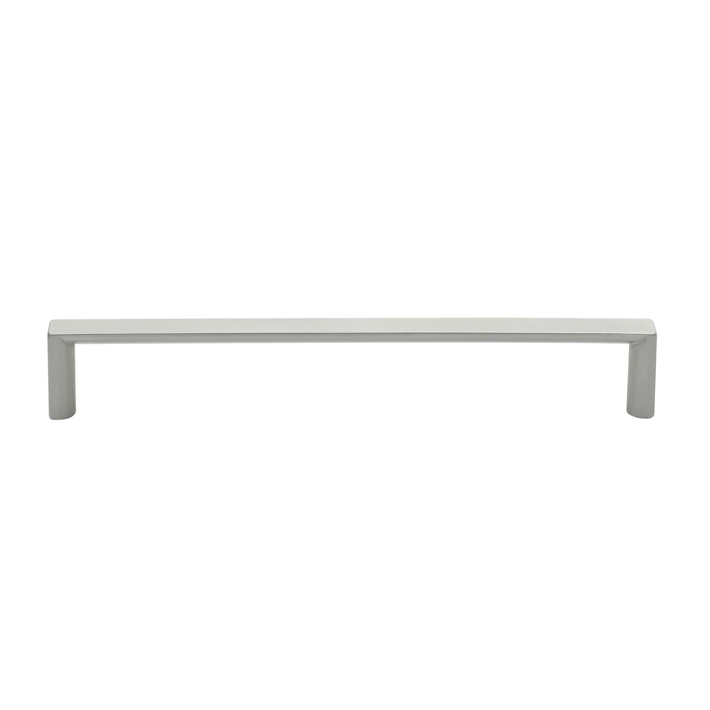 Prestige Half Round Square Handle - 168mm - Brushed Nickel