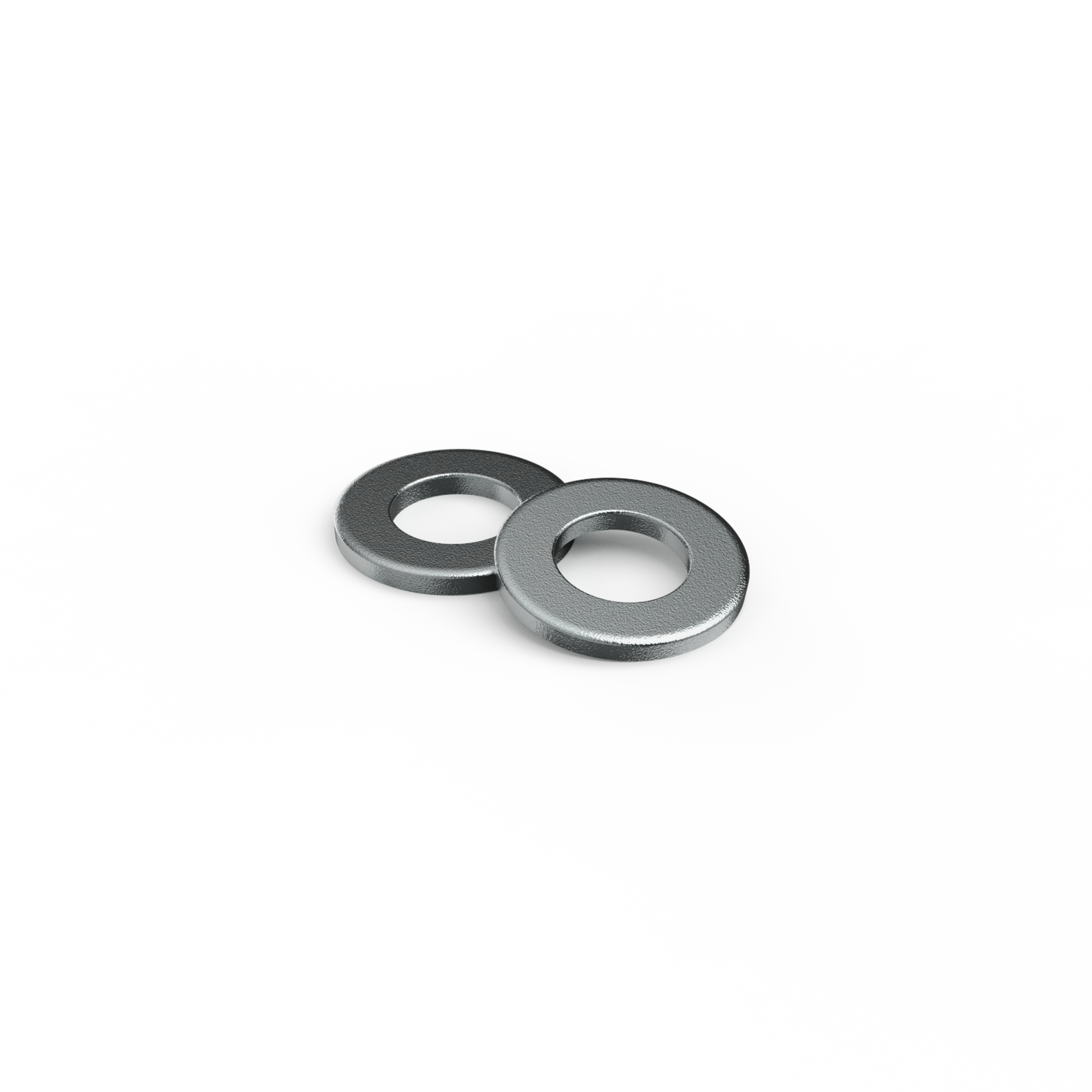 Zenith M10 Zinc Plated Flat Round Washers - 200 Pack