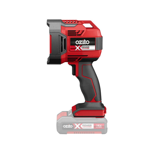Ozito Cordless LED Spotlight - 246mm - 2500 Lumen
