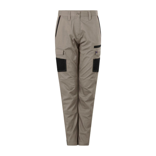 Citeco Womens Cargo Pant - Size 16 - Khaki