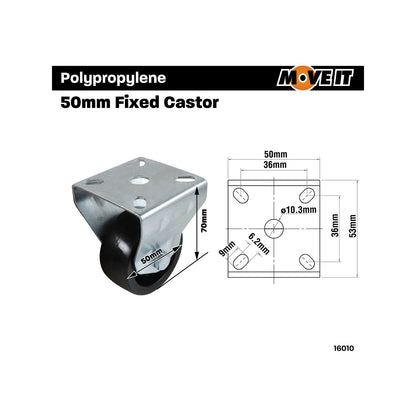 Move It Fixed Castor - 70mm