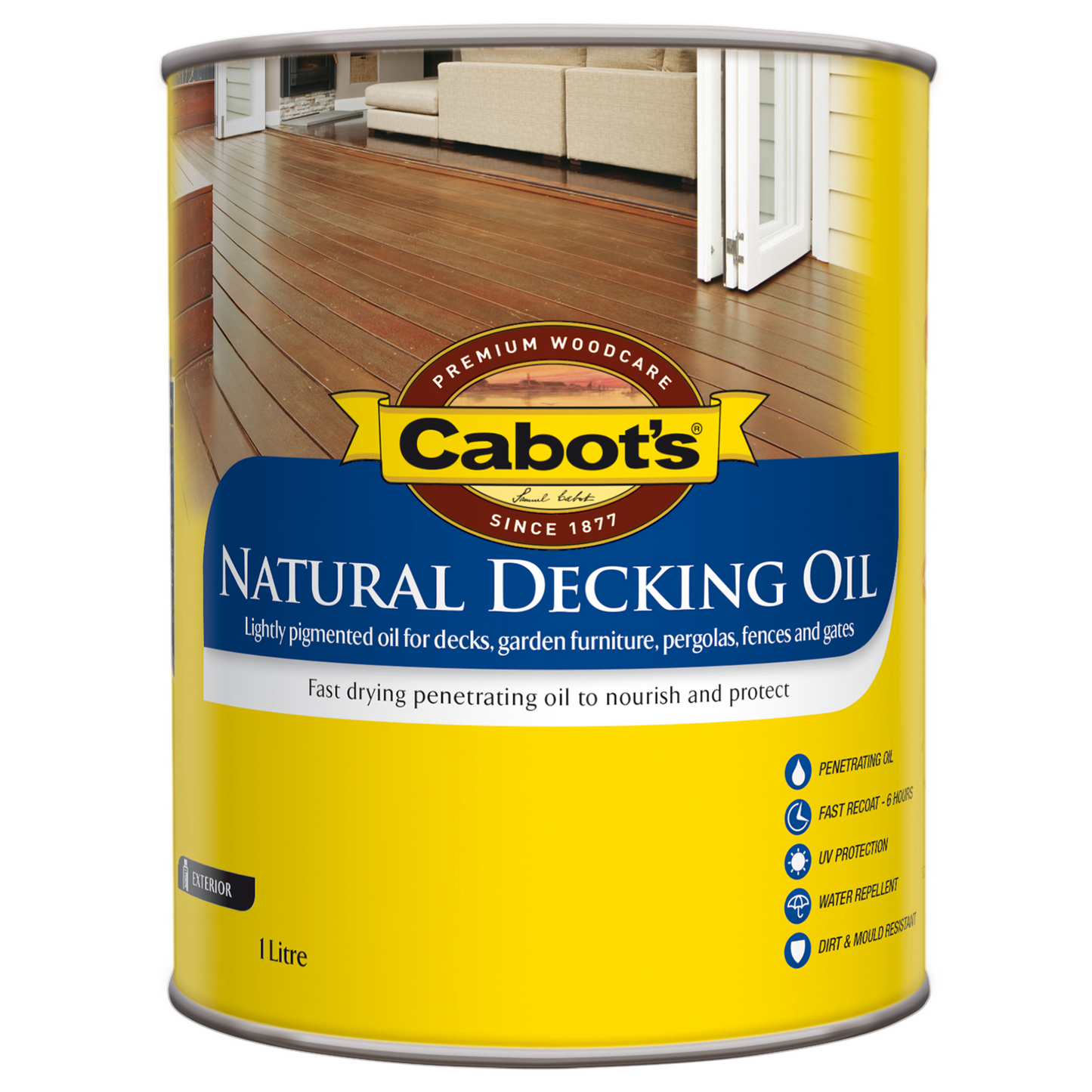 Cabot Natural Decking Oil - 1L