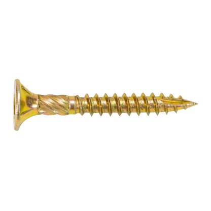 Titan Timber Bugle Batten Screw - 14g x 50mm - Zinc Gold - 100 Pack