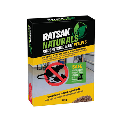 Ratsak Rodenticide Bait Pellets - 224g