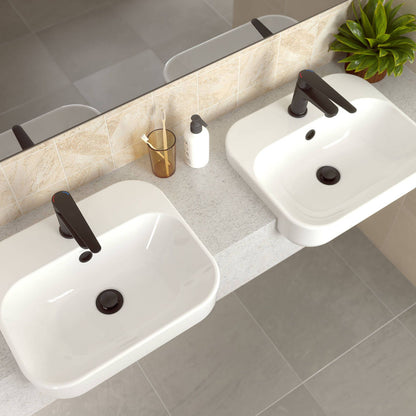 Homecare By Caroma Basin Mixer - Black Matte - 40 x 150 x 175mm