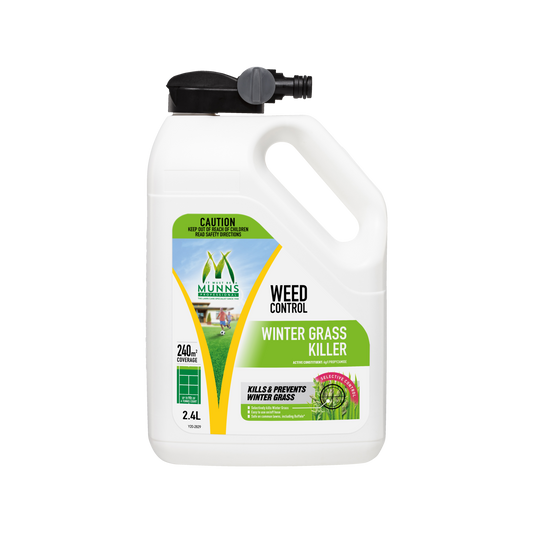 Munns Professional Winter Grass Killer Weed Control Hose-On 2.4L