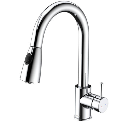 Caroma Husk Retractable Dual Spray Sink Mixer - 280mm - 6L/min