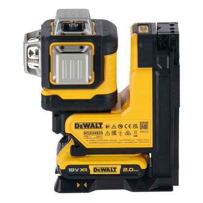 DEWALT Remote Control Green Beam Laser - 18V - 3x360 - 350 x 180mm