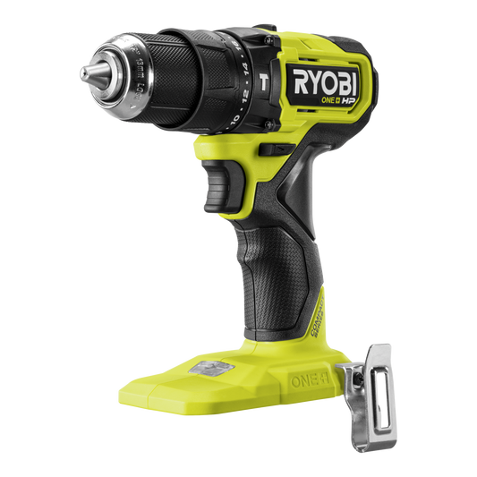 Ryobi HP Brushless Compact Hammer Drill - RPD18C1 - 60Nm - 1kg - 18V ONE+
