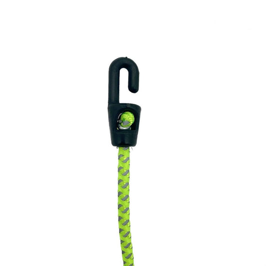 GRUNT Mini Reflecta Bungee Strap - 250mm - Rubber - Reflective - 4 Pack
