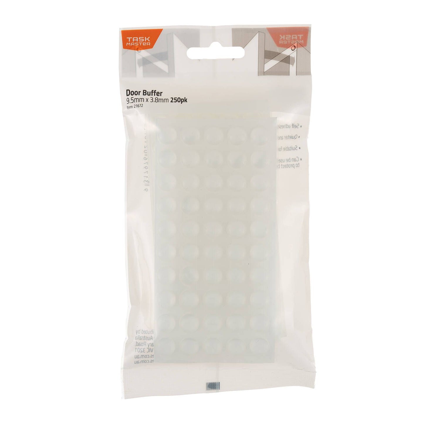 Taskmaster Door Buffer - 9.5 x 3.8mm - 250 Pack