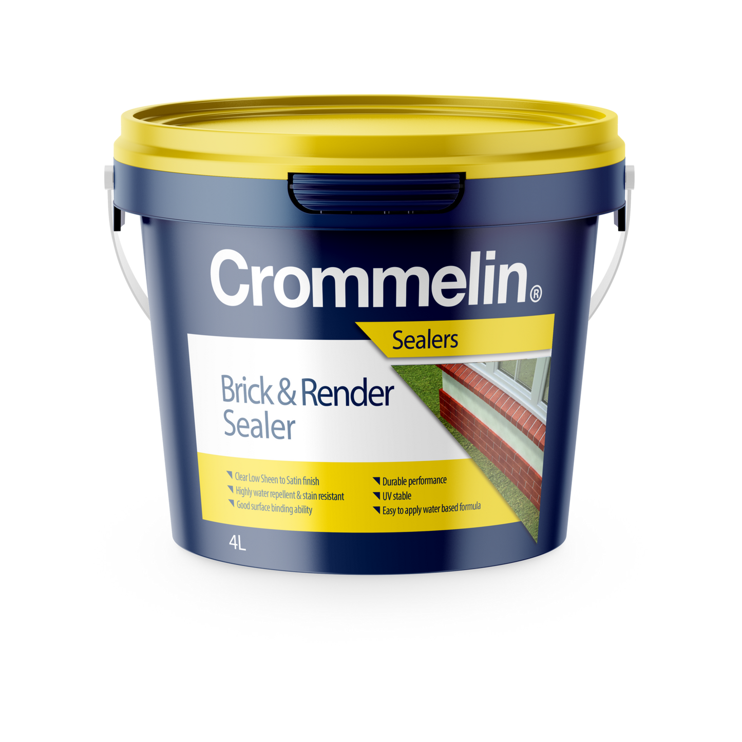 Crommelin Brick and Render Sealer - 4L