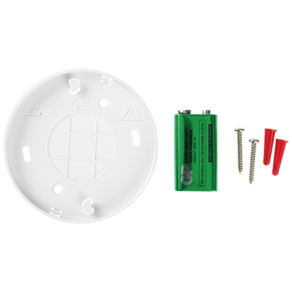 Quell Q501 Photoelectric Smoke Alarm - 9V - Trade Box