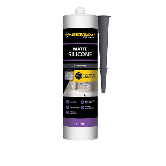 Dunlop Silicone Sealant Matte Anthracite 310ml