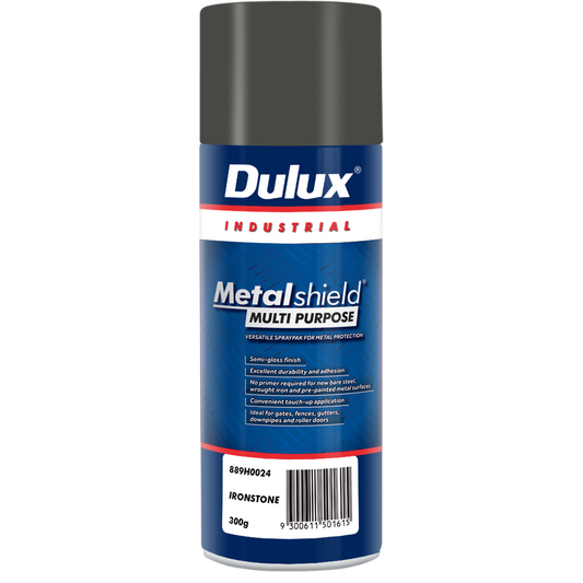 Dulux Metalshield Spray Paint - 300g - Ironstone