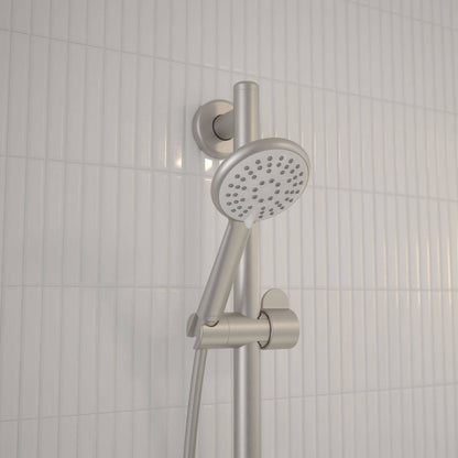 Homecare By Caroma Rail Shower Set - 900mm - Brushed Nickel