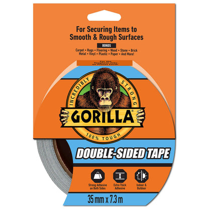 Gorilla Double Sided Tape - 7.3m