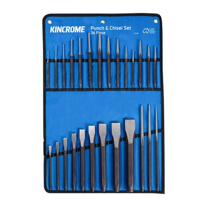 Kincrome Punch and Chisel Set - 26 Piece