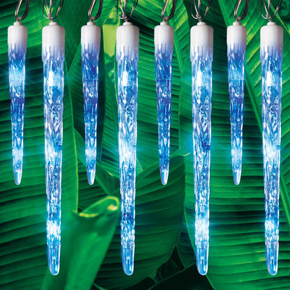 Lytworx Blue Solar Giant Icicle Lights - 24 Pack - 6.9m