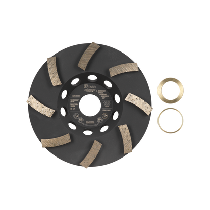 Kango Spiral Diamond Grinding Cup - 125mm - 8 Segment