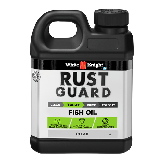 White Knight Rust Guard Fish Oil - Clear 1L