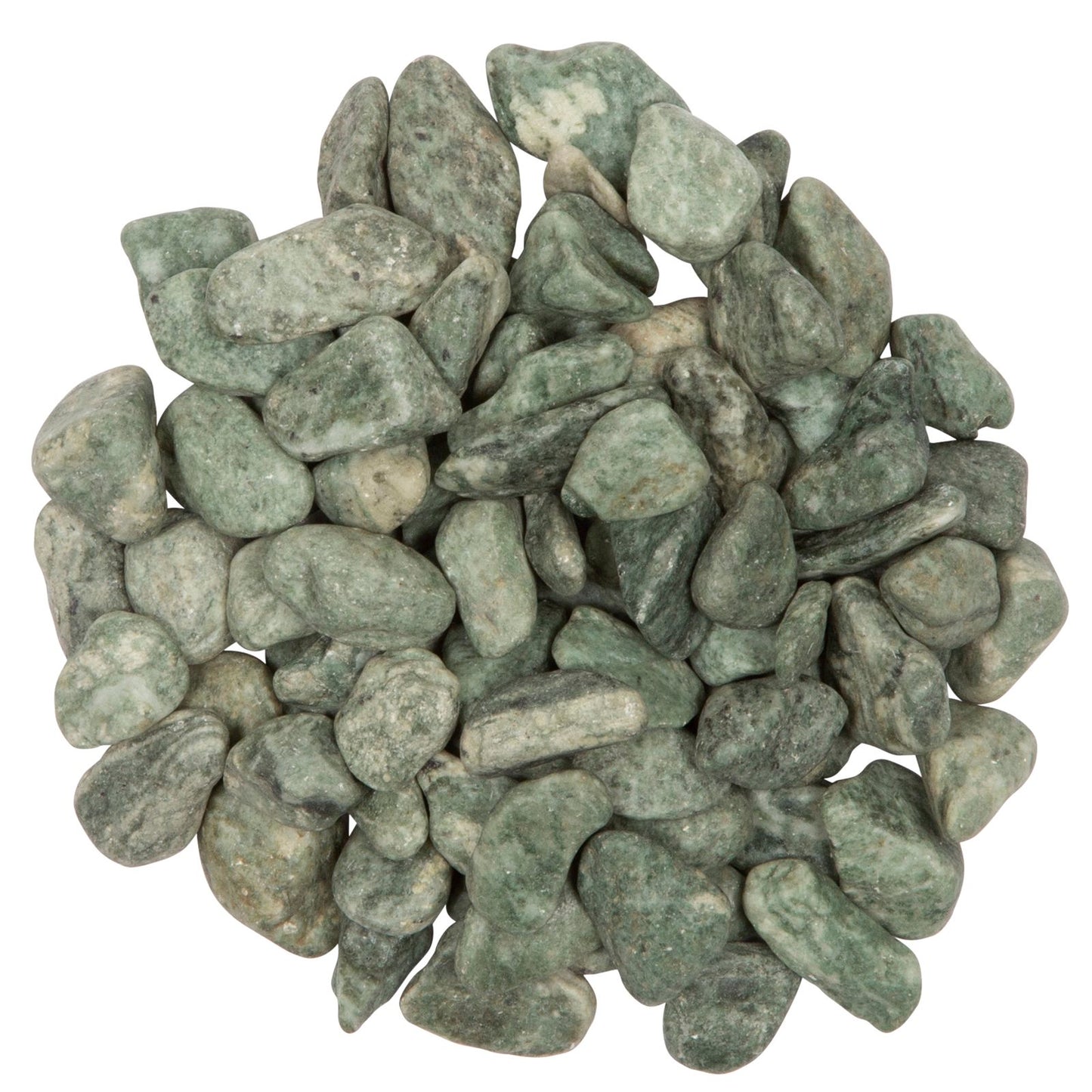 Tuscan Path Green Polished Pebbles - 15-20mm - 1.5kg