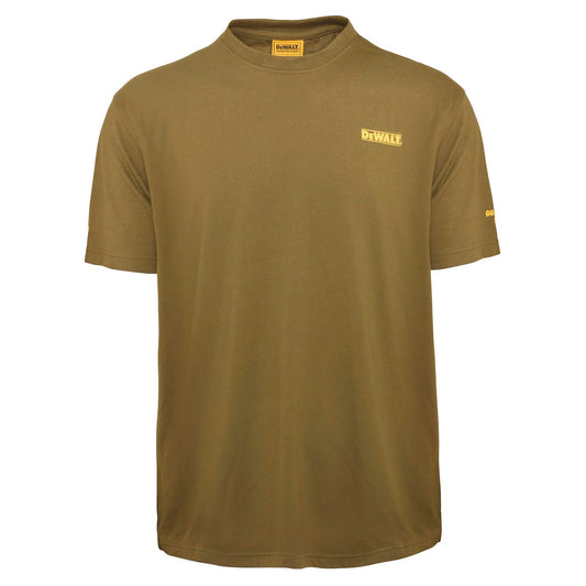 Dewalt Olive Typhoon Crew Neck Shirt - M