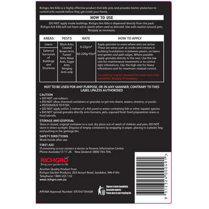 Richgro Ant Killa Insecticide Granules 1kg