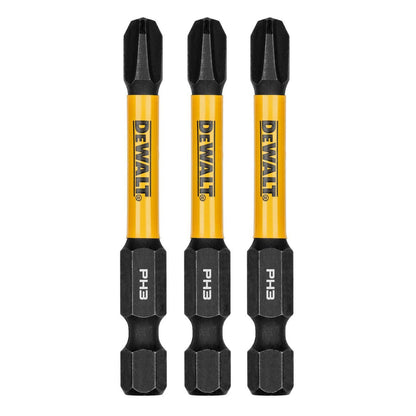 Dewalt Flextorq Screwdriver Bit - 57mm PH3 - 3 Pack