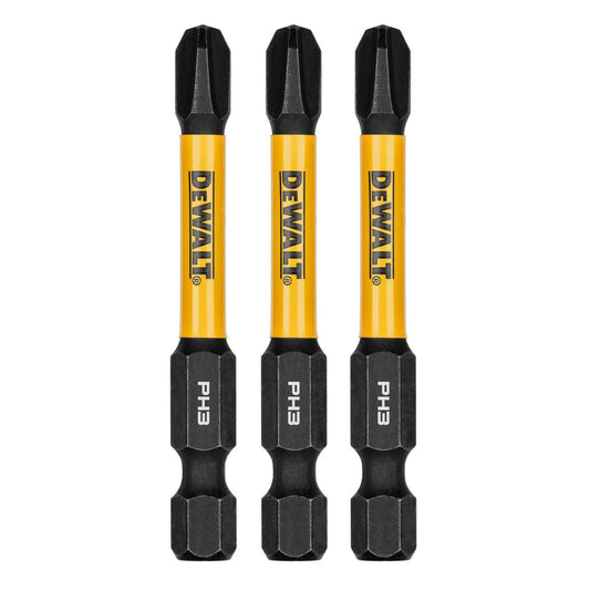 Dewalt Flextorq Screwdriver Bit 57mm PH3 3 Pack