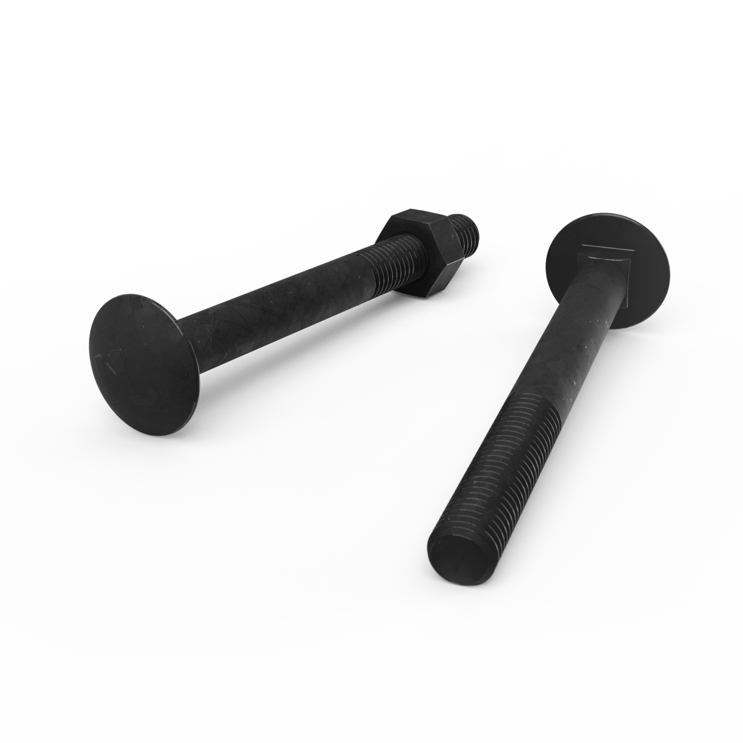 Zenith M10 Cup Head Bolts and Nuts - 100mm - Black