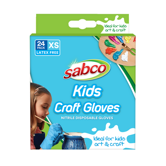 Sabco Kids Craft Gloves - Ideal For Kids Act & Craft - 24 Pack