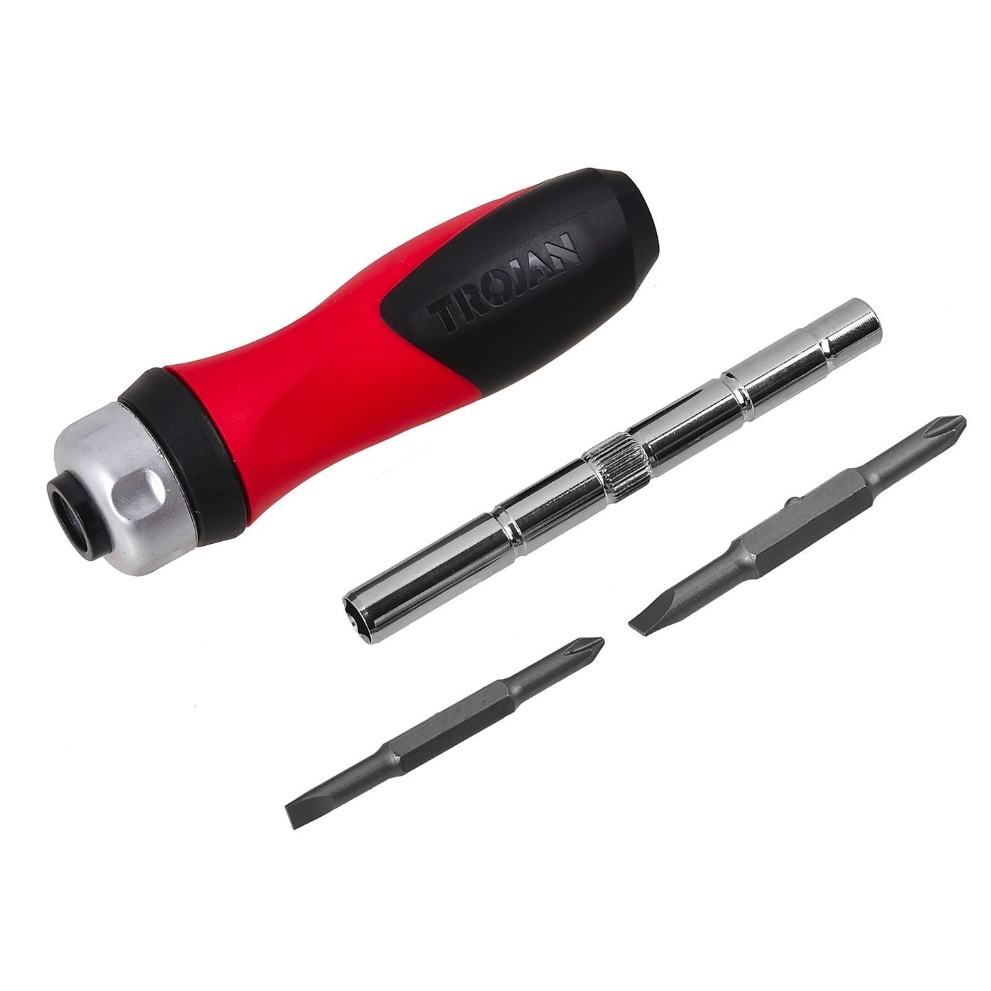 Trojan Ratcheting Screwdriver - 6 in 1