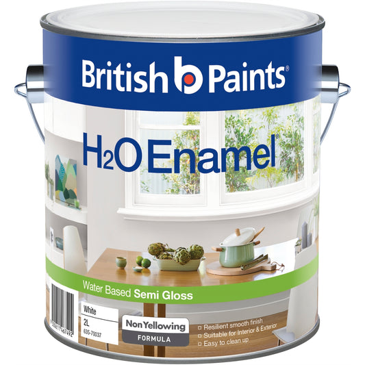 British Paints H2O Enamel - 2L