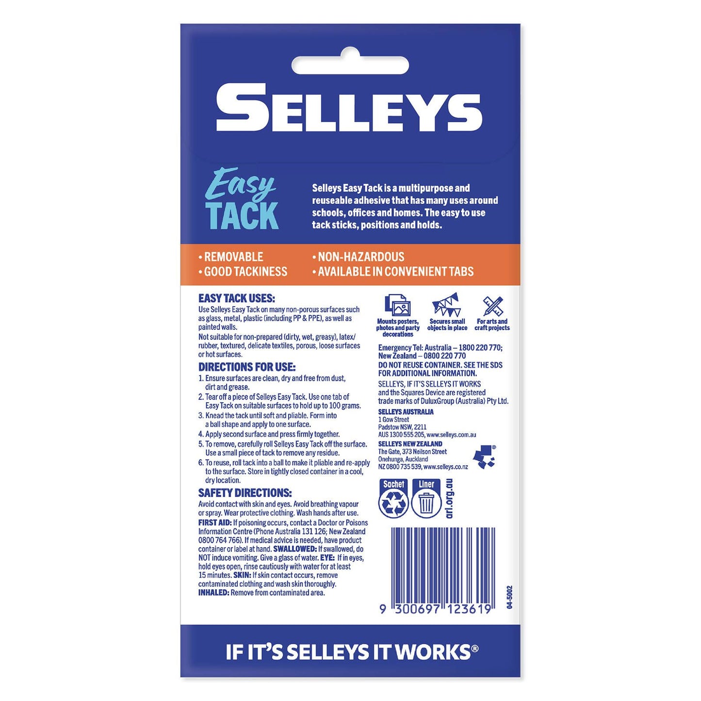 Selleys Easy Tack - 75g