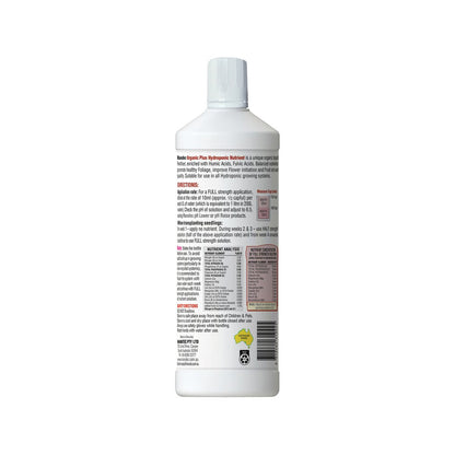 Manutec Liquid Fertiliser - 1L - Organic - Hydroponic Use