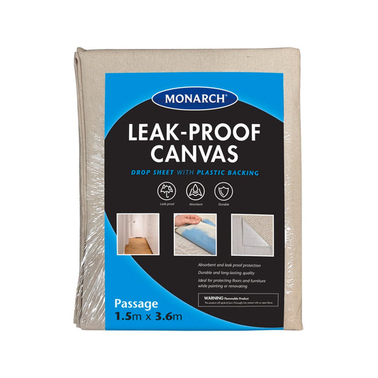 Monarch Canvas Drop Sheet - 1.5 x 3.6m