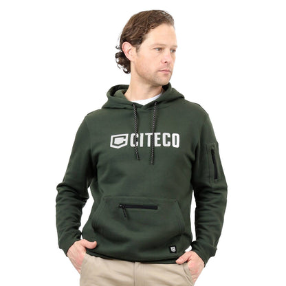 Citeco Khaki Hoodie - Medium