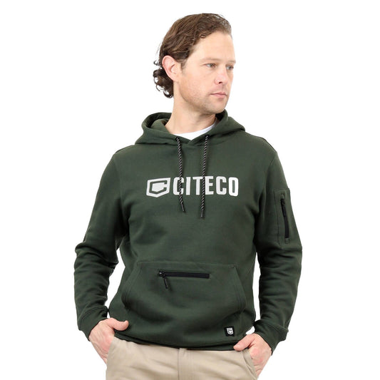 Citeco Khaki Hoodie - Medium