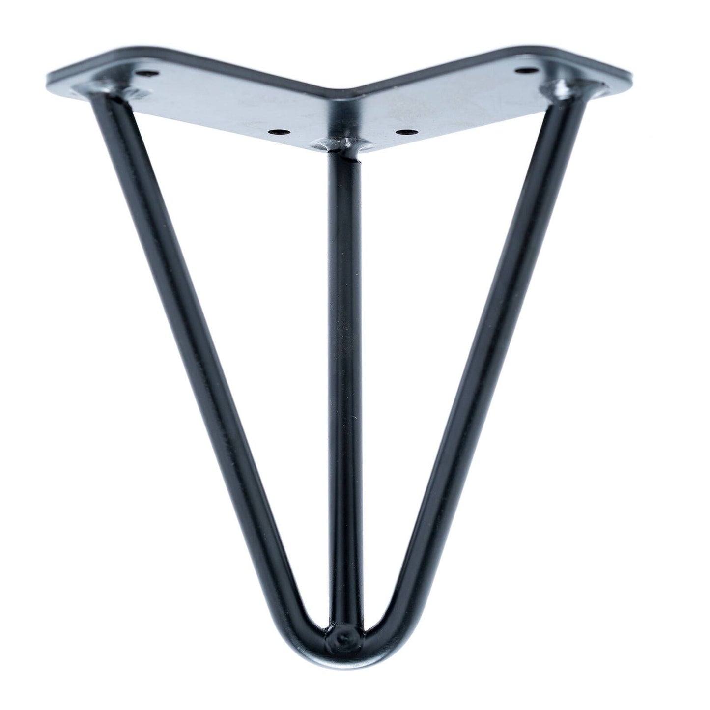 Taskmaster Hairpin Table Leg - 150 x 10mm - Matte Black