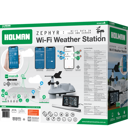 Holman Zephyr Wi-Fi Weather Station