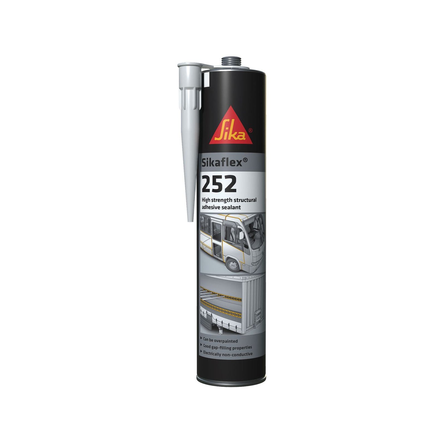 Sika Sikaflex 252 Polyurethane Adhesive - 300ml - White