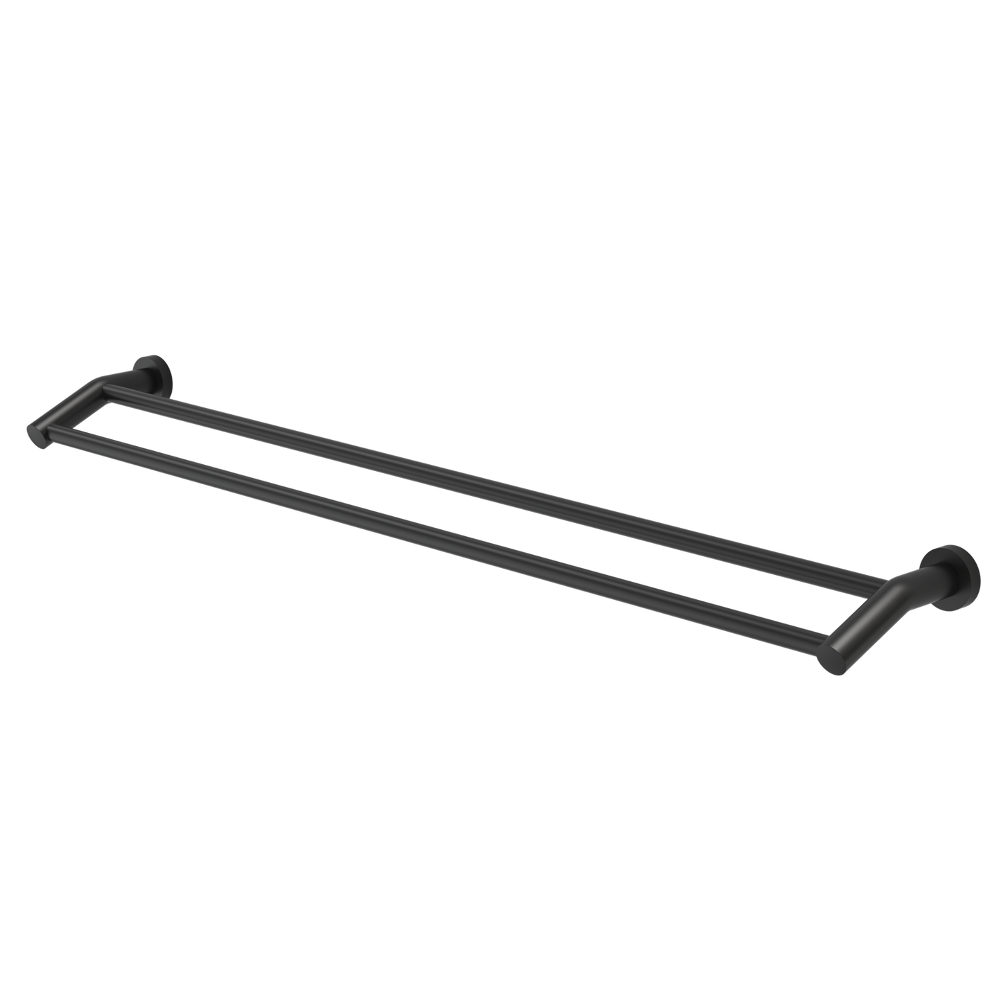 Caroma Cosmo Double Towel Rail - 900mm - Matte Black