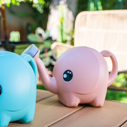 Holman 2.5L Fairy Floss Baby Elephant Kids Watering Can