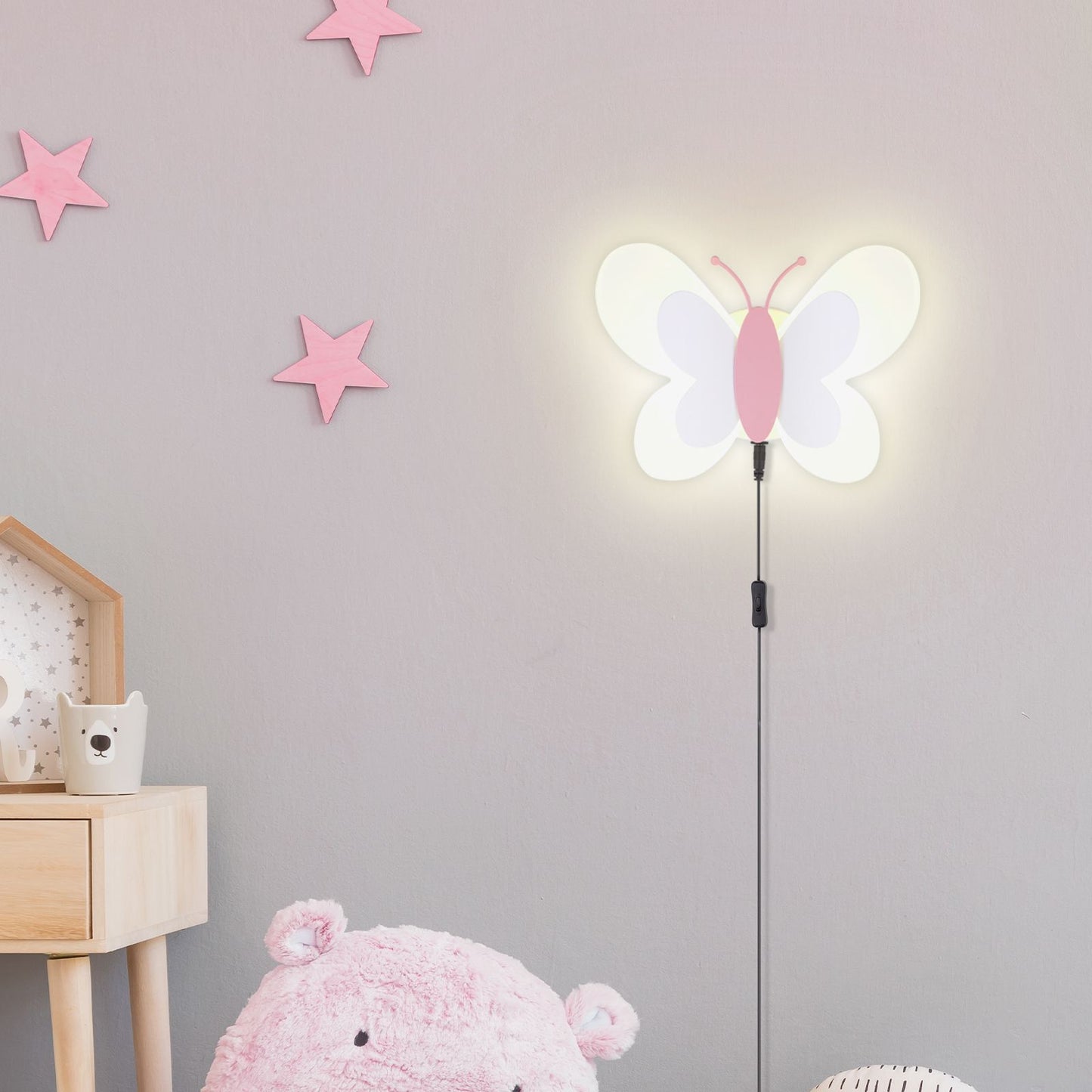 Verve Harper Butterfly Wall Light - 170 x 240mm