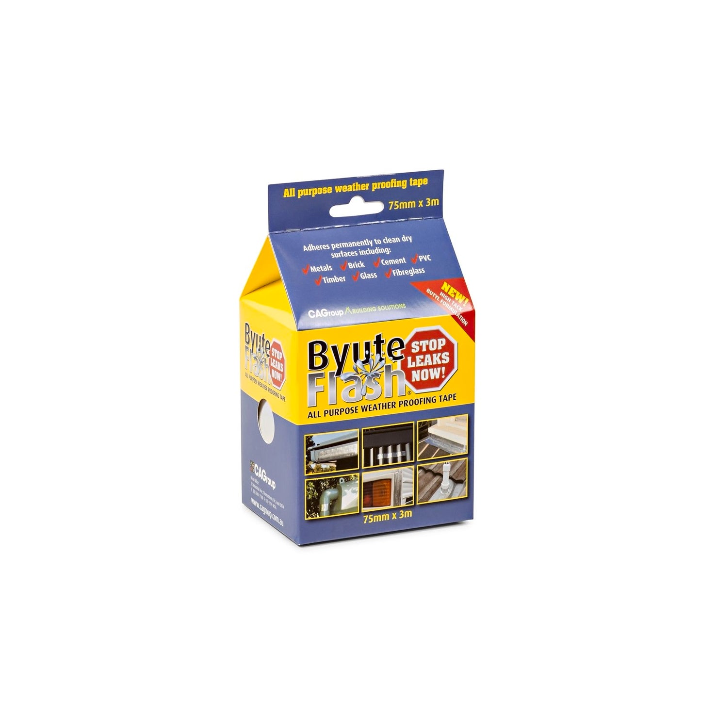 Cagroup Weatherproof Sealing Tape - 75mm x 3m
